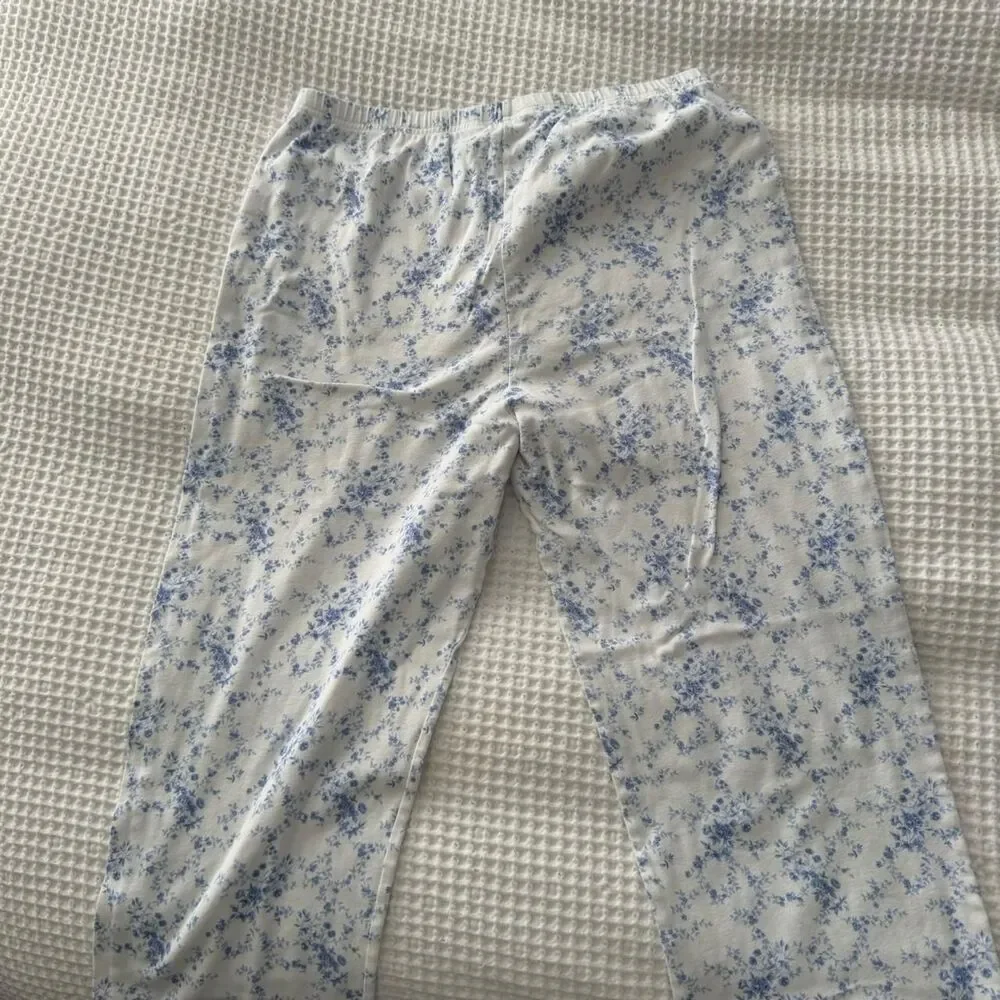 Charter Club Blue Floral Pajama Lounge Pants – XL - Picture 7 of 7